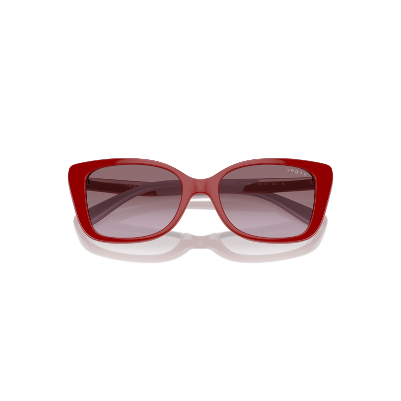 Óculos De Sol Para Crianças Vogue Eyewear Feminino 0vj2022 Full Red Violet Gradient